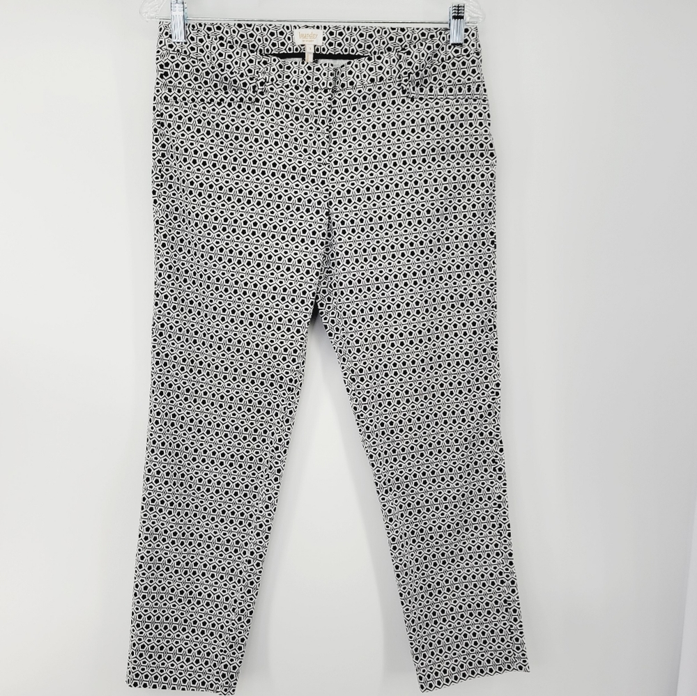 Laundry by Shelli Segal Geometric Print Crop Pant - Picture 3 of 13